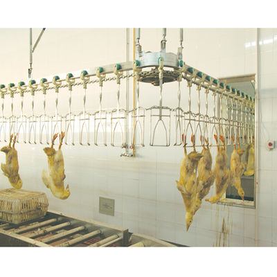Equipamento automático de abate de aves de capoeira Halal personalizado para o processo de descascar frango