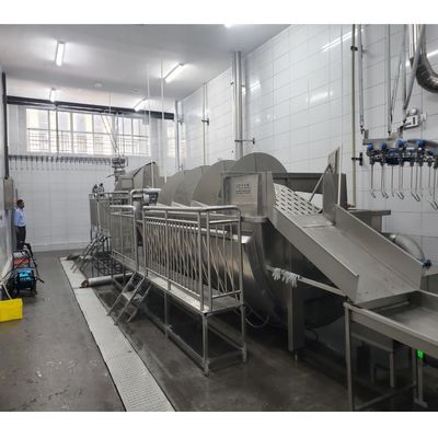Máquina de abate de frango Halal de aço inoxidável com capacidade de potência personalizada W