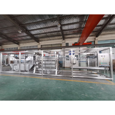 Máquina de abate de frangos compacta para gansos-pato-de-broiler Capacidade 500 - 1000BPH