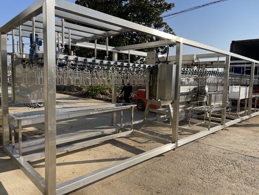 Sistema Halal de Abate de Pollo Pequeno, Económico, Menos Trabalhadores Necessários com Certificação CE